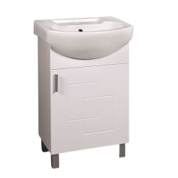 Шкаф за баня с умивалник 500х420х850мм МАЙРА 5385 Inter Ceramic