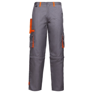 Панталон работен сиво/оранжев размер 62 Cargo DM 2in1 Trousers