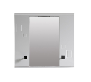 Шкаф PVC горен огледален за баня 600x130x535мм. 1034-60 Inter Ceramic