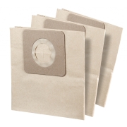 Торбичка филтърна за прахосмукачка хартиена 18л, комплект 3 броя за Raider WC01,08,09,10,SDWC20