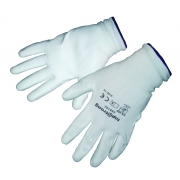 Ръкавици бели топени в полиуретан TopStrong