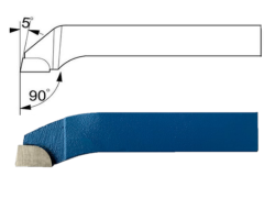 Стругарски нож упорен ISO-6 20х20 К30