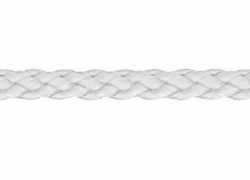Въже синтетично полипропилен плетено бяло ф3мм 8жилно влагозащитено опън 130кг Vormann
