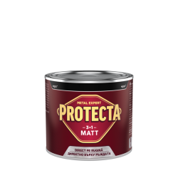 Емайллак 3 в1 черен мат 0,500л PROTECTA