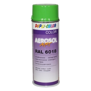 Спрей AEROSOL ART RAL 6018 400мл./жълто-зелено/
