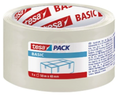 Опаковъчна лента TESA BASIC прозрачна 50м.х48мм