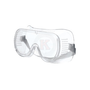 Очила предпазни бели с ластик
