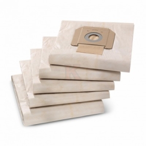 Торбичка филтърна за прахосмукачка хартиена 65 л, Karcher