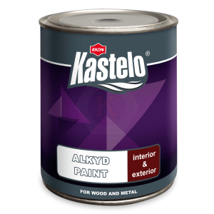 Боя алкидна черна Kastelo 0.650 л.