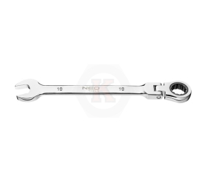 Ключ звездогаечен с тресчотка 19мм, Neo Flex 09-061