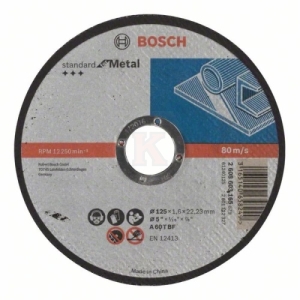 Диск карбофлексов за рязане на метал 180х1.6х22.23 Bosch