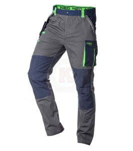 Работни панталони сиви Neo XL/54, 81-227-XL