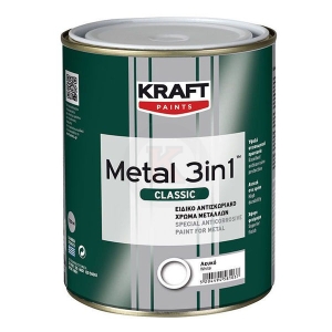 Емайллак 3в1 Metalic mat rust 0,75 л. KRAFT
