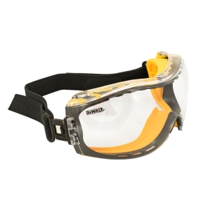 Очила предпазни противоударни тип маска UV - защита , безцветни, DeWALT Contractor