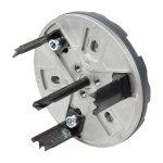 Трион за кръгли отвори със сменяеми ножове регулируем ф 35-83 мм, за луни, електрически ключове и контакти Wolfcraft