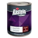 Боя алкидна светло сива Kastelo 0.650 л.