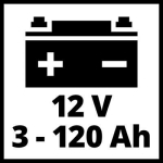 Зарядно за акумулатор инвеpторно Einhell CE-BC 4 M 12V 4А 3-120Ah