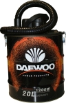 Прахосмукачка за пепел DAEWOO DAAVC1200-20L 1200W 20L