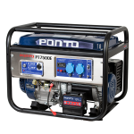 Генератор за ток бензинов Ponto GT7500E 6 kW. 220V.
