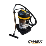 Прахосмукачка за сухо и мокро почистване  CIMEX VAC80L 3000 W, 80 л,