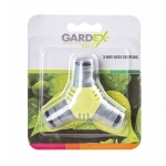 Разклонител за конектори 1/2" трипосочен, Luxe Gardex