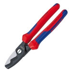 Ножица за кабели Cu-Al, 200мм, Ф20мм, Knipex Cable Shears, 95 12 200