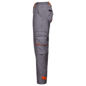 Панталон работен сиво/оранжев размер 56 Cargo DM 2in1 Trousers