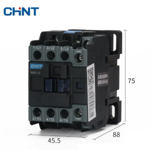 Контактор NXC 12A 3P 48V, вградени 1NO+1NC помощни контакти Chint