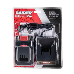 Батерия и зарядно комплект RAIDER за R20 System,Li-Ion,4Ah