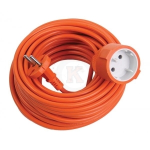 Удължител оранжев 15м кабел 2х1мм2 Makalon